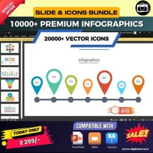 10,000+ Premium Infographics Bundle & 20,000+ Vectors Icons
