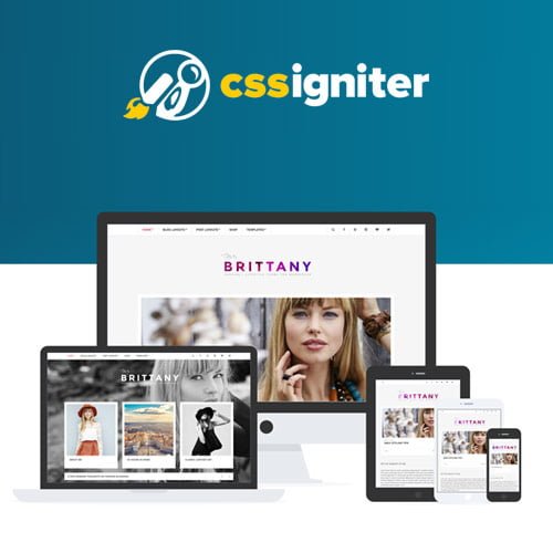 CSS-Igniter-Brittany-WordPress-Theme.jpg CSS Igniter Brittany WordPress Theme - Image 1