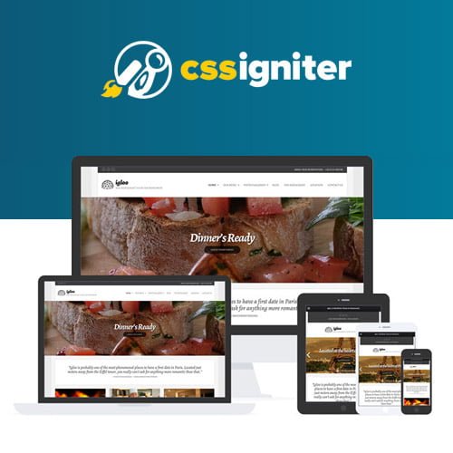 CSS-Igniter-Igloo-WordPress-Theme.jpg CSS Igniter Igloo WordPress Theme - Image 1