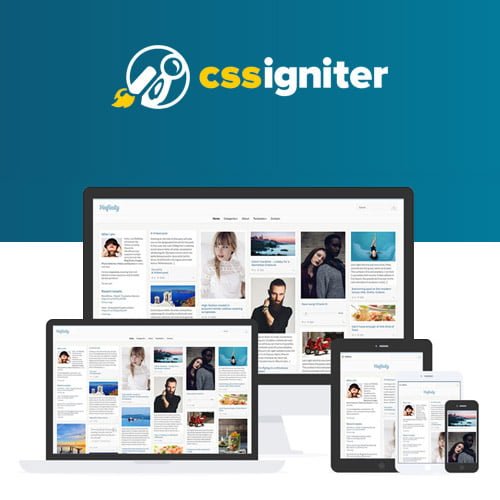 CSS-Igniter-Pinfinity-WordPress-Theme.jpg CSS Igniter Pinfinity WordPress Theme - Image 1