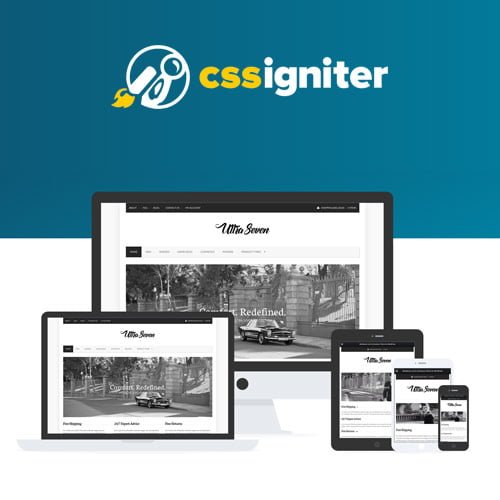 CSS-Igniter-Ultraseven-WordPress-Theme.jpg CSS Igniter Ultraseven WordPress Theme - Image 1