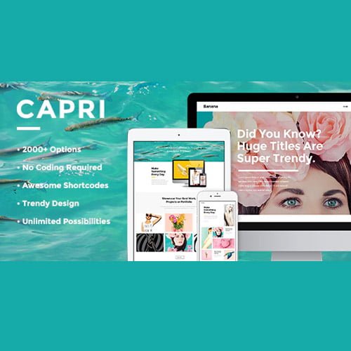Capri-A-Hot-Multi-Purpose-Theme.jpg Capri - A Hot Multi-Purpose Theme - Image 1