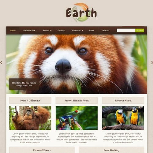Earth-Eco-Environmental-NonProfit-WordPress-Theme.jpg Earth - Eco/Environmental NonProfit WordPress Theme - Image 1