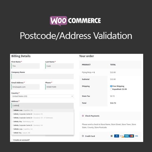 WooCommerce-Postcode-Address-Validation.jpg WooCommerce Postcode/Address Validation - Image 1