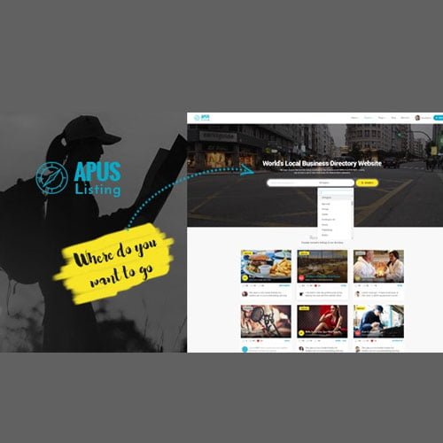 ApusListing - Directory Listing WordPress Theme