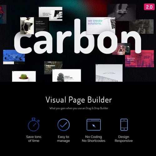 carbon.jpg Carbon - Clean Minimal Multipurpose WordPress Theme - Image 1