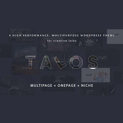 Talos - Creative Multipurpose WordPress Theme
